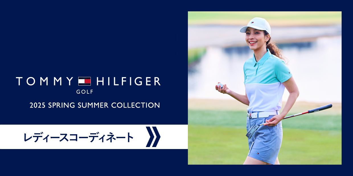 TOMMY HILFIGER GOLF 2025 SUMMER レディースコーディネートを見る