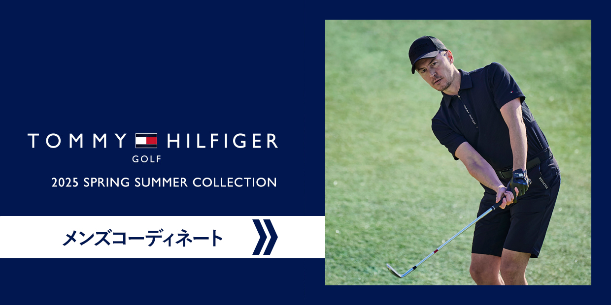 TOMMY HILFIGER GOLF 2025 SUMMER メンズコーディネートを見る