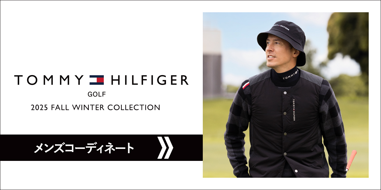 TOMMY HILFIGER GOLF 2025 WINTER メンズコーディネートを見る