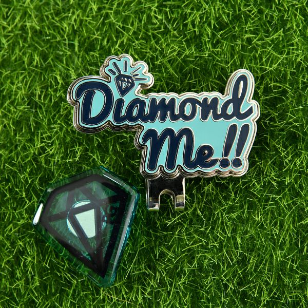 パーリーゲイツ PEARLY GATES メンズ レディース ユニセックス ダイヤモンドモチーフ マーカー (ダイヤモンドシリーズ) PAMG1PKF 詳細3