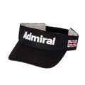 アドミラル ゴルフ Admiral GOLF メンズ レディース ユニセックス バイザー ロゴ シシュウベーシック ADMB324F 詳細1