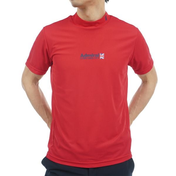 アドミラル ゴルフ Admiral GOLF メンズ メンズ ベーシックフロントロゴ モックネックシャツ ADMA313 詳細7