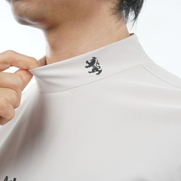 アドミラル ゴルフ Admiral GOLF メンズ メンズ ベーシックフロントロゴ モックネックシャツ ADMA313 詳細31