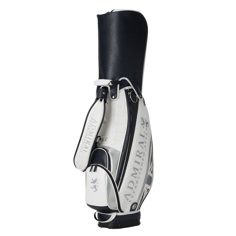 アドミラル ゴルフ Admiral GOLF メンズ レディース ユニセックス カートキャディバッグトラディショナル ADMG3BC4　シルバー　 詳細