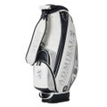 アドミラル ゴルフ Admiral GOLF メンズ レディース ユニセックス カートキャディバッグトラディショナル ADMG3BC4　シルバー　 詳細1