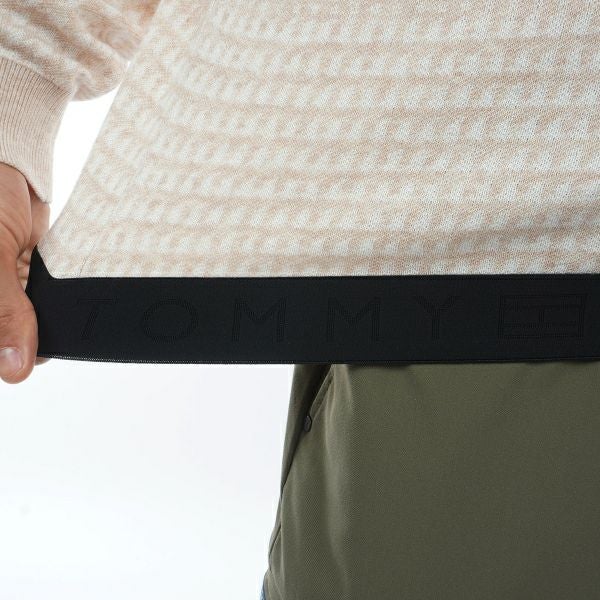 トミー ヒルフィガー ゴルフ Tommy Hilfiger Golf メンズ メンズハウンドトゥース クルーネックセーター THMA374 詳細12