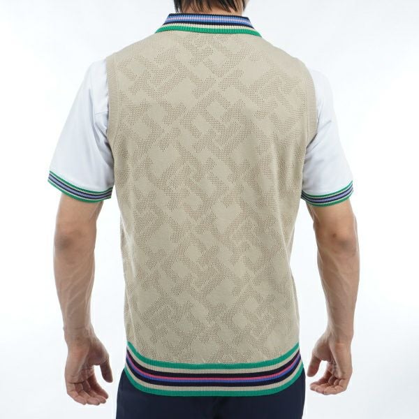 トミー ヒルフィガー ゴルフ Tommy Hilfiger Golf メンズ メンズ THモノグラム クルーネックベスト THMA402 詳細10
