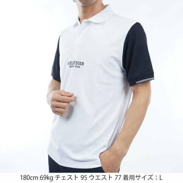 トミー ヒルフィガー ゴルフ Tommy Hilfiger Golf メンズ メンズ カラーブロック 半袖ポロシャツ THMA403 詳細7