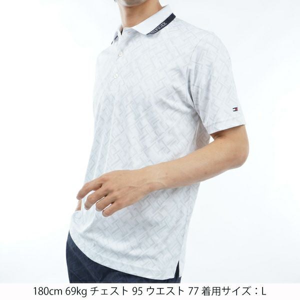 トミー ヒルフィガー ゴルフ Tommy Hilfiger Golf メンズ メンズ THモノグラム 半袖ポロシャツ THMA409 詳細7