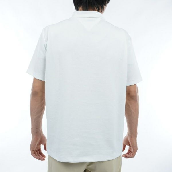 トミー ヒルフィガー ゴルフ Tommy Hilfiger Golf メンズ メンズ ボックスロゴ 半袖モックネックシャツ THMA412 詳細5