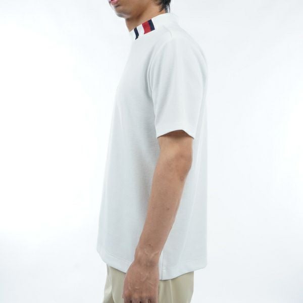 トミー ヒルフィガー ゴルフ Tommy Hilfiger Golf メンズ メンズ ボックスロゴ 半袖モックネックシャツ THMA412 詳細10