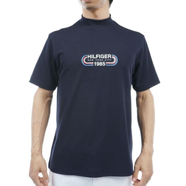 トミー ヒルフィガー ゴルフ Tommy Hilfiger Golf メンズ メンズ トラックグラフィック 半袖モックネックシャツ THMA416 詳細2
