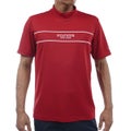 トミー ヒルフィガー ゴルフ Tommy Hilfiger Golf メンズ メンズ パネルストライプ 半袖モックネックシャツ THMA420 詳細5
