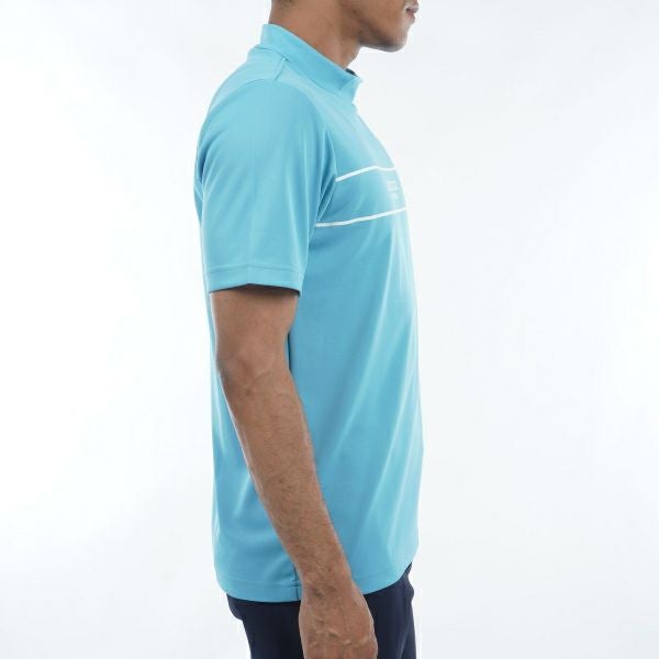 トミー ヒルフィガー ゴルフ Tommy Hilfiger Golf メンズ メンズ パネルストライプ 半袖モックネックシャツ THMA420 詳細20