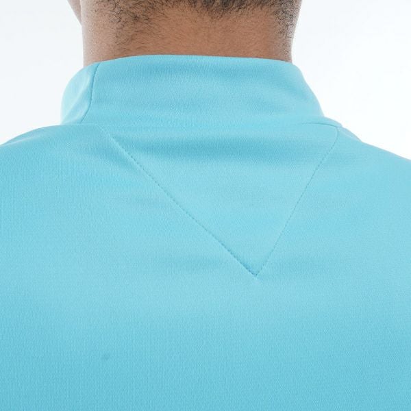 トミー ヒルフィガー ゴルフ Tommy Hilfiger Golf メンズ メンズ パネルストライプ 半袖モックネックシャツ THMA420 詳細23