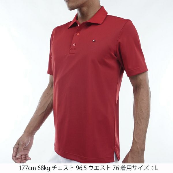 トミー ヒルフィガー ゴルフ Tommy Hilfiger Golf メンズ メンズ ベーシックフラッグ ポロシャツ THMA423 詳細7