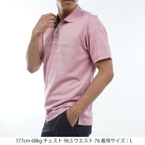 トミー ヒルフィガー ゴルフ Tommy Hilfiger Golf メンズ メンズ シャドーロゴ 半袖ポロシャツ THMA436 詳細6