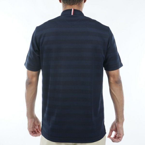トミー ヒルフィガー ゴルフ Tommy Hilfiger Golf メンズ メンズ カレッジロゴ 半袖モックシャツ THMA437 詳細11