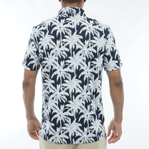 トミー ヒルフィガー ゴルフ Tommy Hilfiger Golf メンズ メンズ パームツリー 半袖シャツ THMA438 詳細8