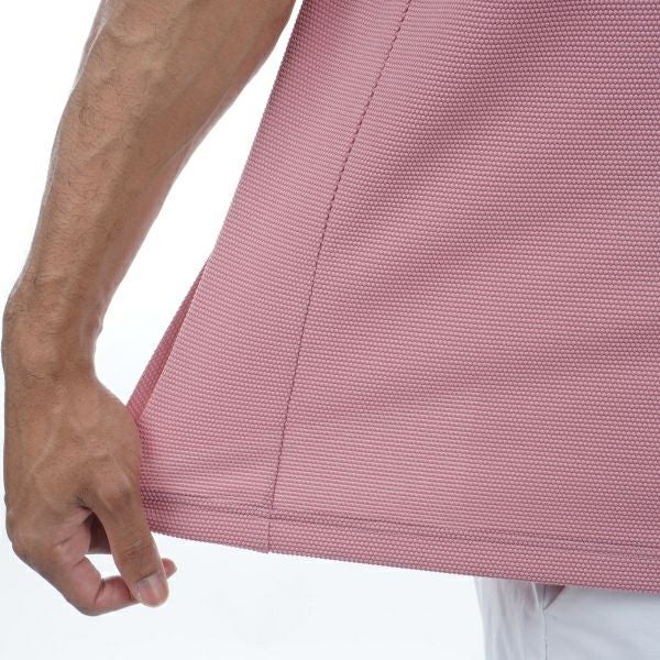 トミー ヒルフィガー ゴルフ Tommy Hilfiger Golf メンズ メンズ ビッグ鹿の子 半袖ガゼットポロシャツ THMA439 詳細18