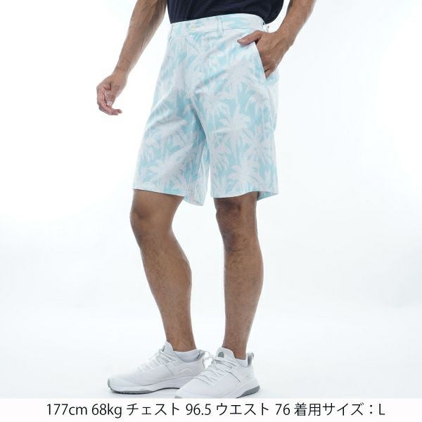 トミー ヒルフィガー ゴルフ Tommy Hilfiger Golf メンズ メンズ パームツリー ショートパンツ THMA442 詳細9