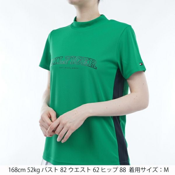トミー ヒルフィガー ゴルフ Tommy Hilfiger Golf レディース レディース アーチロゴ 半袖モックシャツ THLA401 詳細14