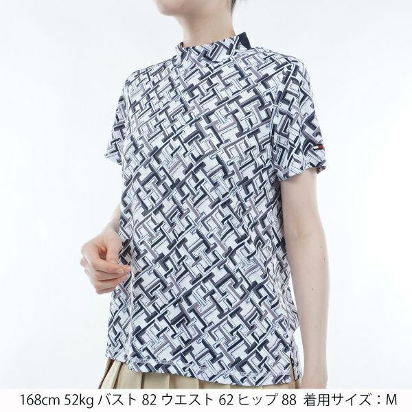 トミー ヒルフィガー ゴルフ Tommy Hilfiger Golf レディース レディース THモノグラム 半袖モックシャツ THLA402 詳細7