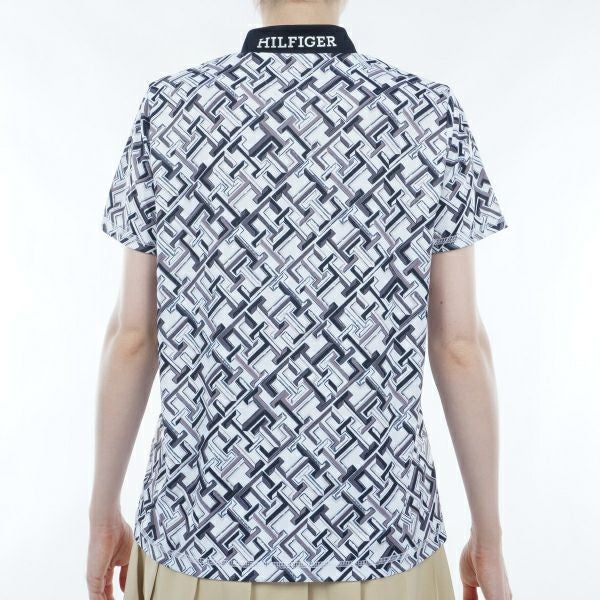 トミー ヒルフィガー ゴルフ Tommy Hilfiger Golf レディース レディース THモノグラム 半袖モックシャツ THLA402 詳細8