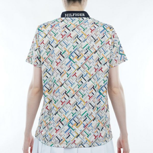 トミー ヒルフィガー ゴルフ Tommy Hilfiger Golf レディース レディース THモノグラム 半袖モックシャツ THLA402 詳細10