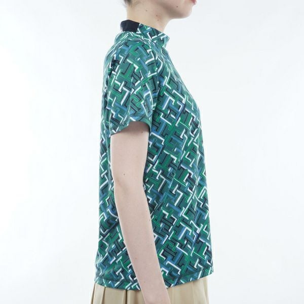 トミー ヒルフィガー ゴルフ Tommy Hilfiger Golf レディース レディース THモノグラム 半袖モックシャツ THLA402 詳細14