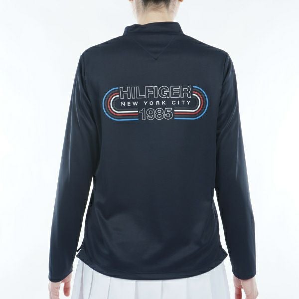 トミー ヒルフィガー ゴルフ Tommy Hilfiger Golf レディース レディース トラックロゴ 長袖モックシャツ THLA408 詳細5