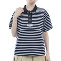 トミー ヒルフィガー ゴルフ Tommy Hilfiger Golf レディース レディース ボーダー リラックスポロシャツ THLA410 詳細3