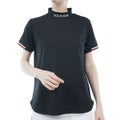 トミー ヒルフィガー ゴルフ Tommy Hilfiger Golf レディース レディース エンボスロゴジャカード 半袖モックシャツ THLA411 詳細3