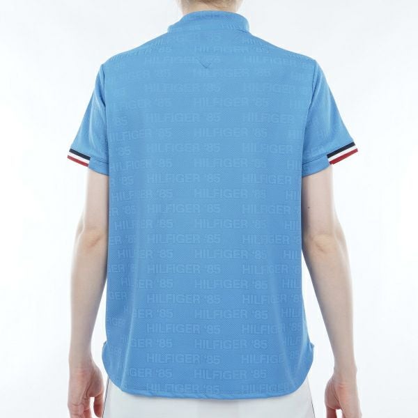トミー ヒルフィガー ゴルフ Tommy Hilfiger Golf レディース レディース エンボスロゴジャカード 半袖モックシャツ THLA411 詳細12