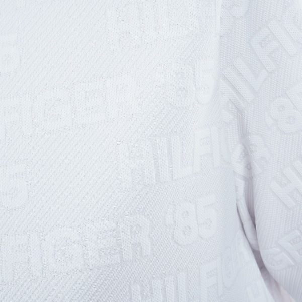 トミー ヒルフィガー ゴルフ Tommy Hilfiger Golf レディース レディース エンボスロゴジャカード 半袖モックシャツ THLA411 詳細17