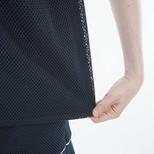 トミー ヒルフィガー ゴルフ Tommy Hilfiger Golf レディース レディース レース ノースリーブVネックシャツ THLA412 詳細9