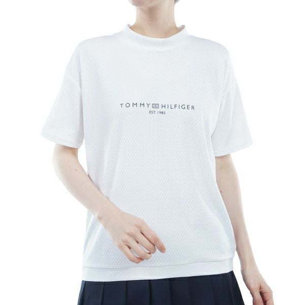 トミー ヒルフィガー ゴルフ Tommy Hilfiger Golf レディース レディース リラックスフィット 半袖モックシャツ THLA418 詳細1