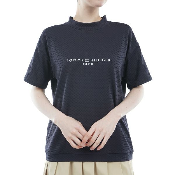 トミー ヒルフィガー ゴルフ Tommy Hilfiger Golf レディース レディース リラックスフィット 半袖モックシャツ THLA418 詳細2