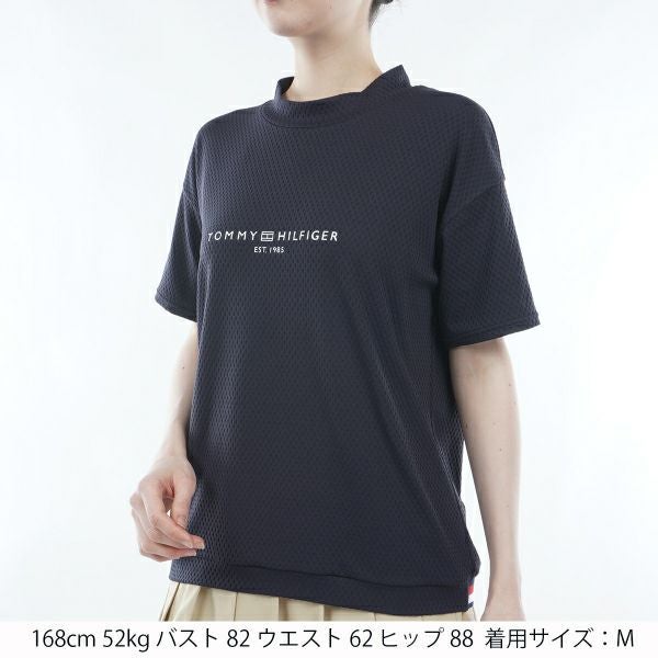 トミー ヒルフィガー ゴルフ Tommy Hilfiger Golf レディース レディース リラックスフィット 半袖モックシャツ THLA418 詳細6