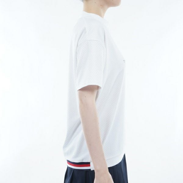 トミー ヒルフィガー ゴルフ Tommy Hilfiger Golf レディース レディース リラックスフィット 半袖モックシャツ THLA418 詳細11