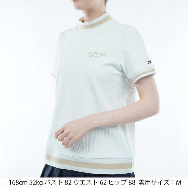 トミー ヒルフィガー ゴルフ Tommy Hilfiger Golf レディース レディース ハイテンション 半袖モックシャツ THLA419 詳細7