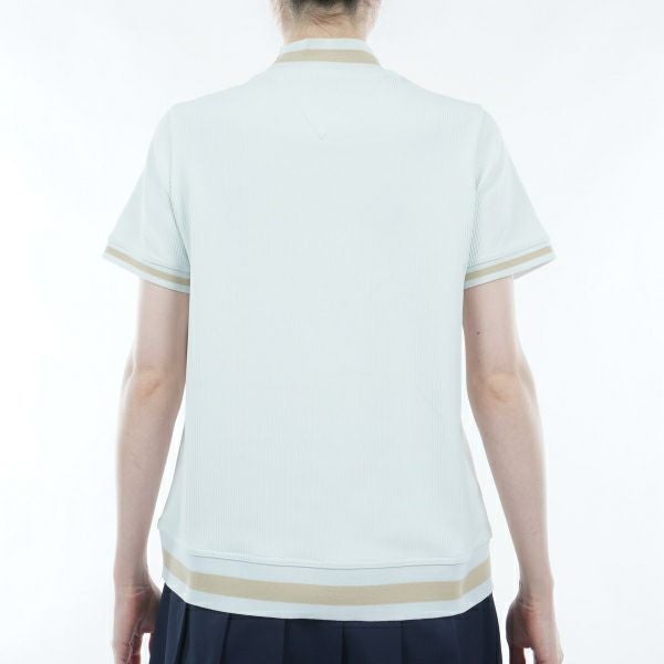 トミー ヒルフィガー ゴルフ Tommy Hilfiger Golf レディース レディース ハイテンション 半袖モックシャツ THLA419 詳細8