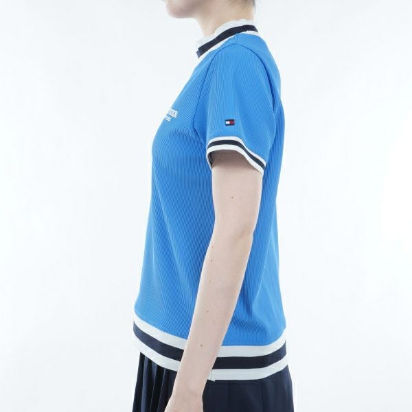 トミー ヒルフィガー ゴルフ Tommy Hilfiger Golf レディース レディース ハイテンション 半袖モックシャツ THLA419 詳細13