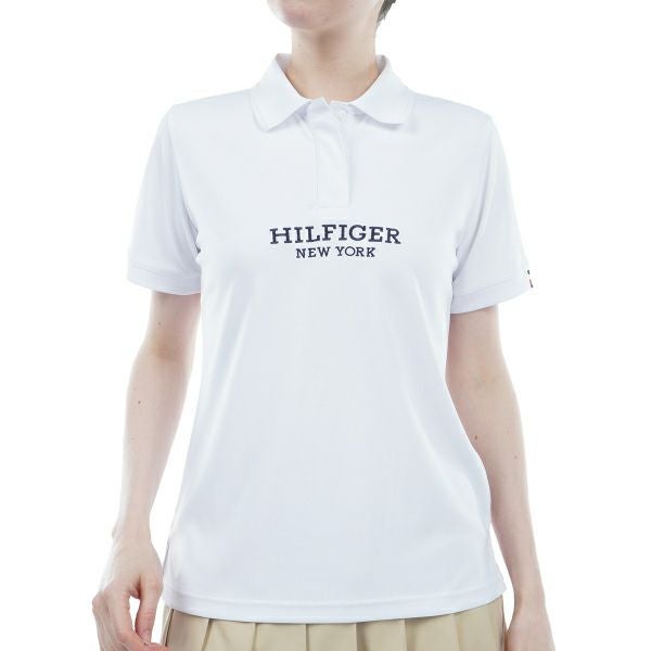 トミー ヒルフィガー ゴルフ Tommy Hilfiger Golf レディース レディース フロントロゴ 半袖ポロシャツ THLA422 詳細2