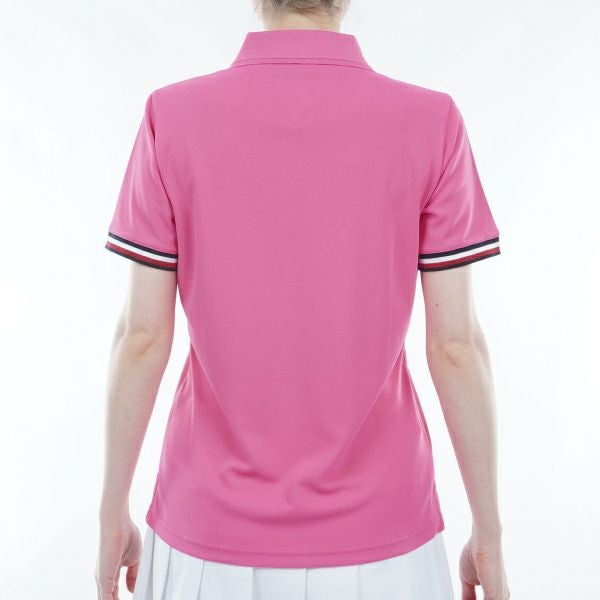 トミー ヒルフィガー ゴルフ Tommy Hilfiger Golf レディース レディース フロントロゴ 半袖ポロシャツ THLA422 詳細7