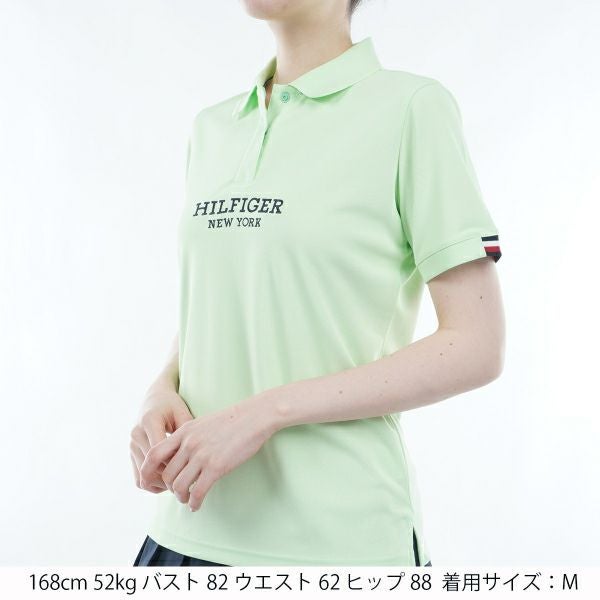 トミー ヒルフィガー ゴルフ Tommy Hilfiger Golf レディース レディース フロントロゴ 半袖ポロシャツ THLA422 詳細14