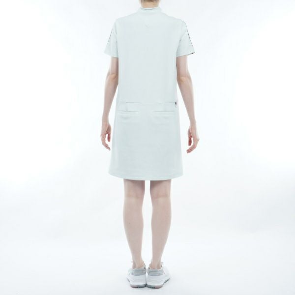 トミー ヒルフィガー ゴルフ Tommy Hilfiger Golf レディース レディース ハイテンション 半袖モックワンピース THLA423 詳細6