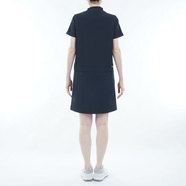 トミー ヒルフィガー ゴルフ Tommy Hilfiger Golf レディース レディース ハイテンション 半袖モックワンピース THLA423 詳細8