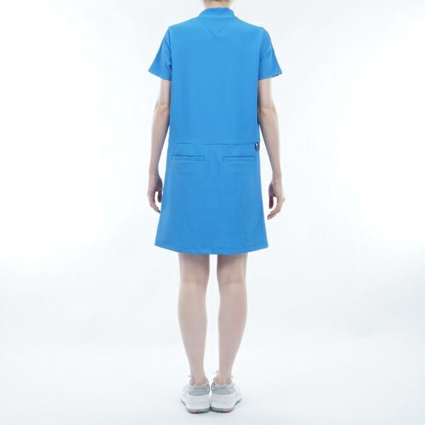 トミー ヒルフィガー ゴルフ Tommy Hilfiger Golf レディース レディース ハイテンション 半袖モックワンピース THLA423 詳細10