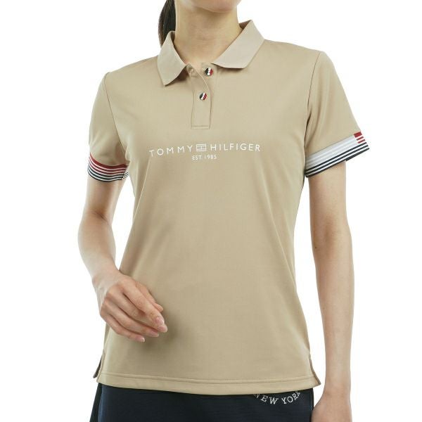 トミー ヒルフィガー ゴルフ Tommy Hilfiger Golf レディース レディース フロントロゴ 半袖ポロシャツ THLA429 詳細3
